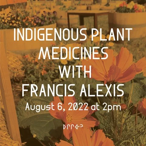 Indigenous Plant Medicine talk with Elder Francis Alexis
