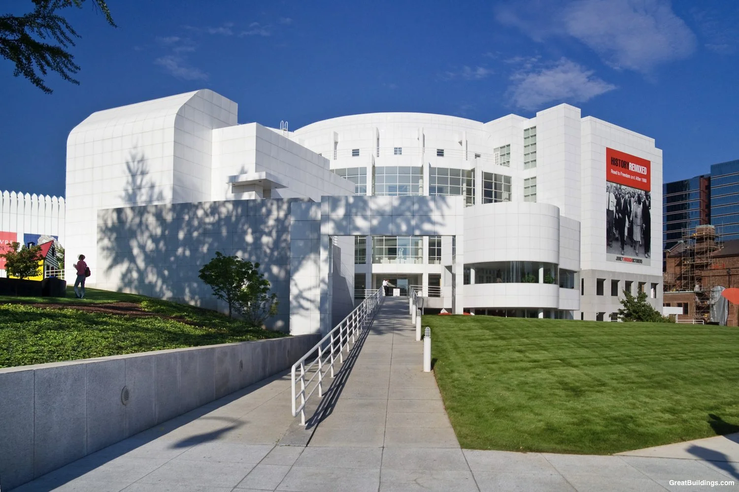 The renowned High Museum of Art in Atlanta.