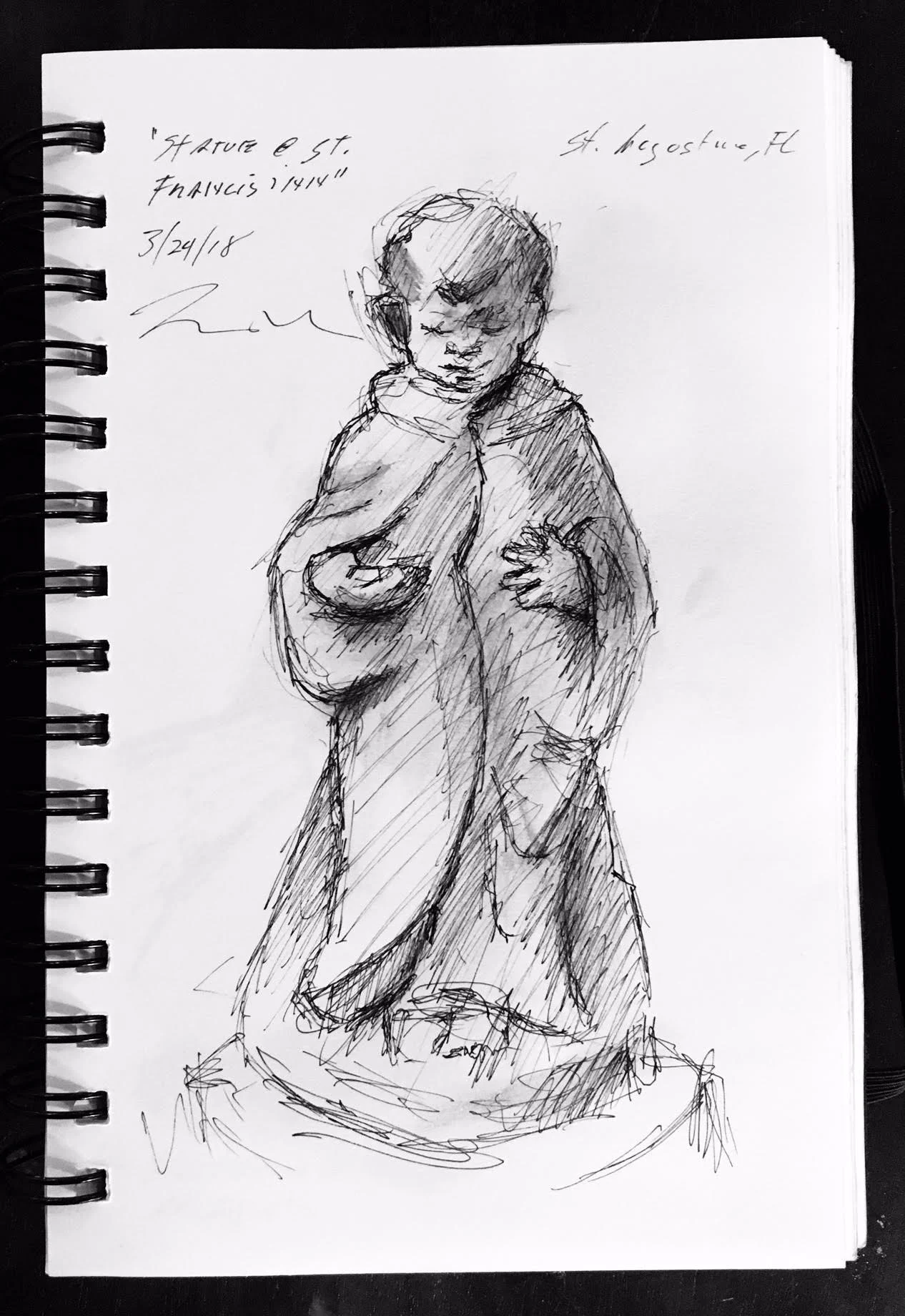 Demonstration Sketch by Brian Bomeisler
