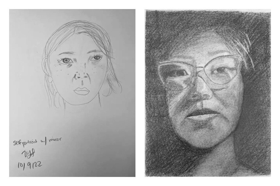 Victoria's Before and After Drawings October 10-14, 2022