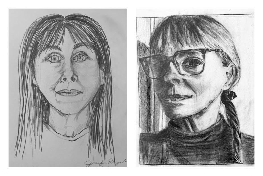 Jennifer’s Before and After Drawings October 24-28, 2022