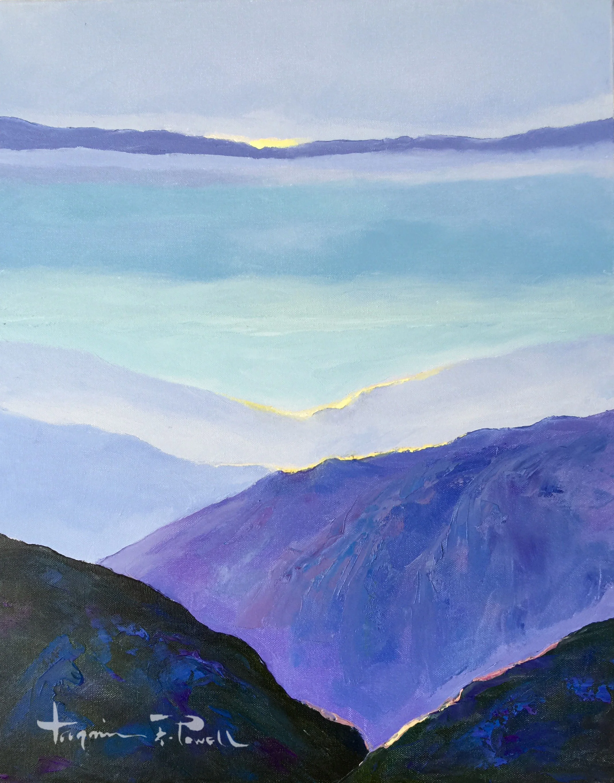 "Cordilleras at Dawn's Light"