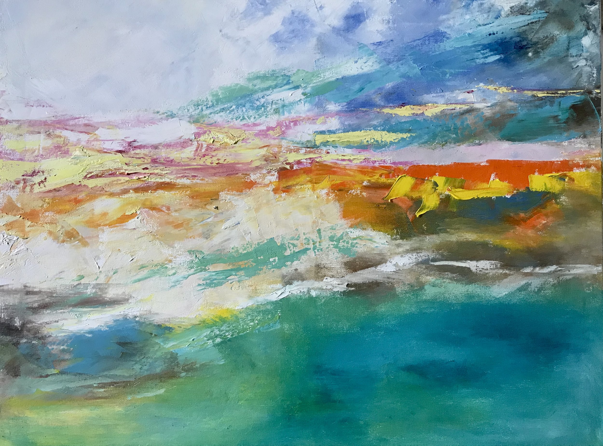 "Madame Pele Meets the Sea"