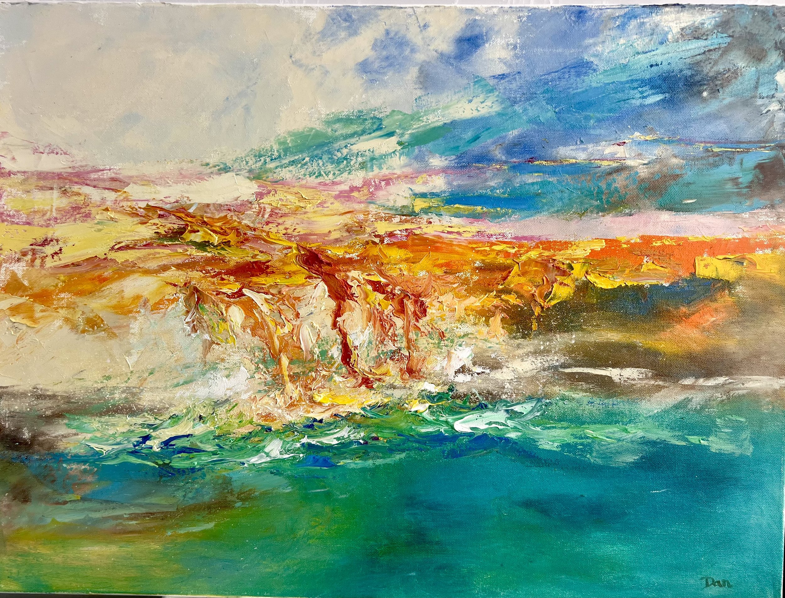 "When Pele Meets the Sea"