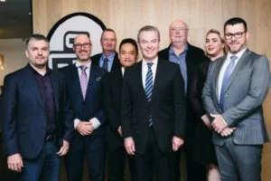 The Hon. Minister Pyne, Minster for Defence meets with GreyScan and Grey Innovation. 