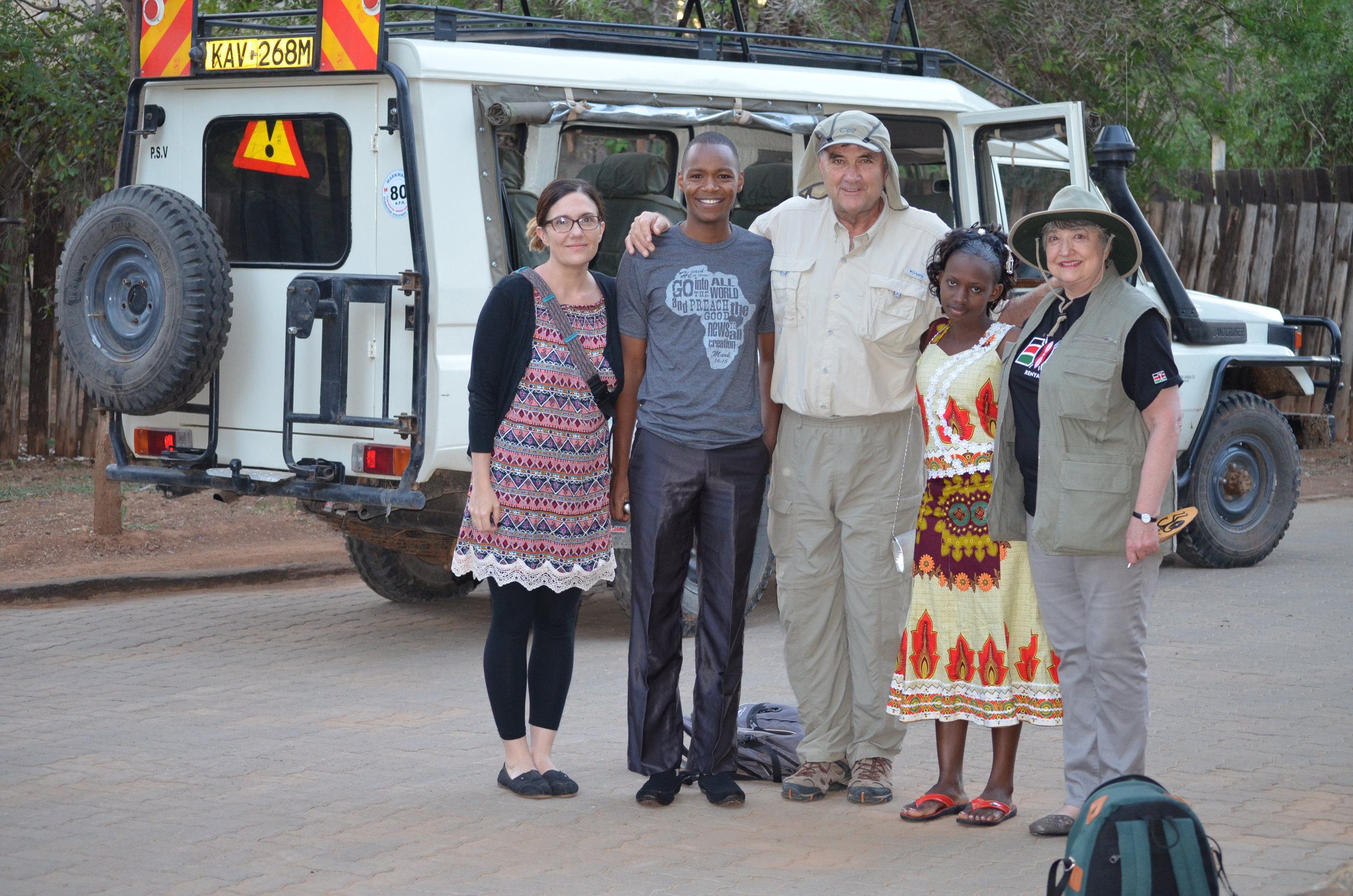  We had a great safari in Samburu (complete with mzungu safari gear). 