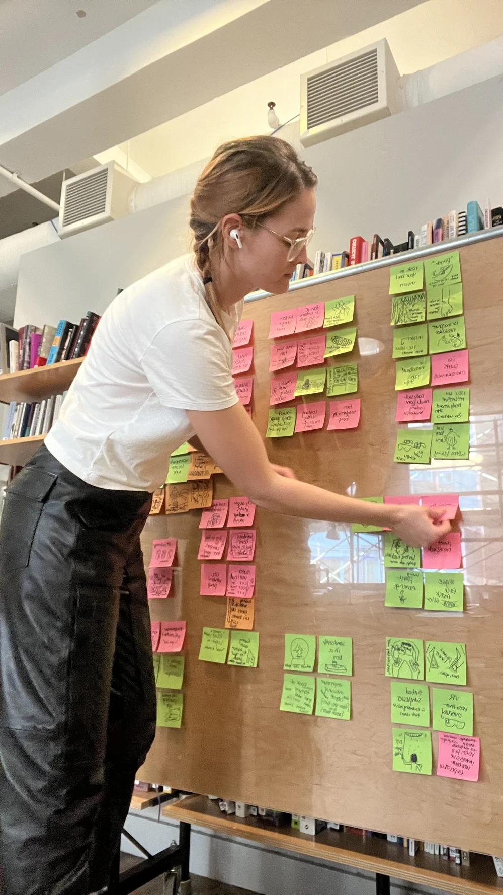 organizing my ideas into segments
