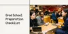 Grad School Preparation Checklist
