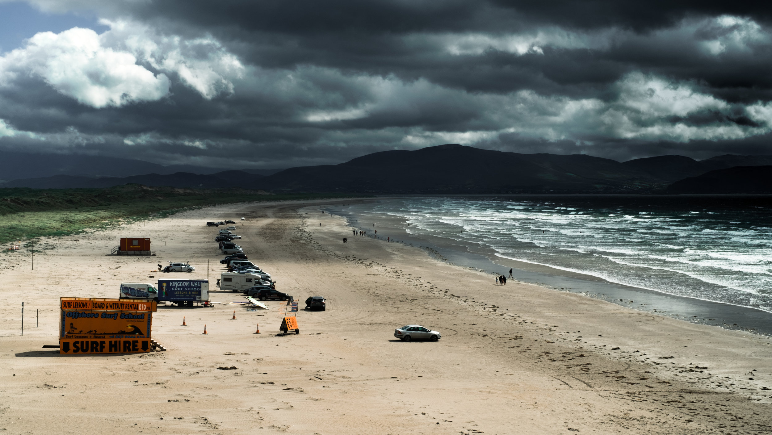 Inch Beach, on our way out to Dingle, Ireland