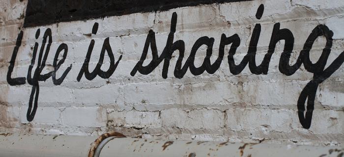 life is sharing