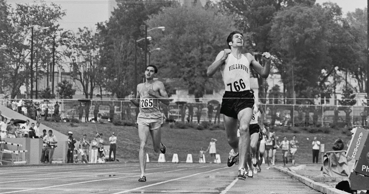 Liquori defeats Jim Ryun for 1969 NCAA mile title.