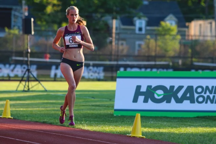 McKayla Fricker, pictured winning the Women's 800m at the 2015 Adrian Martinez Classic.