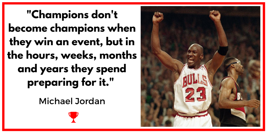 Quote of the Day — Michael Jordan on to Become a — PERFORMANCE WEST