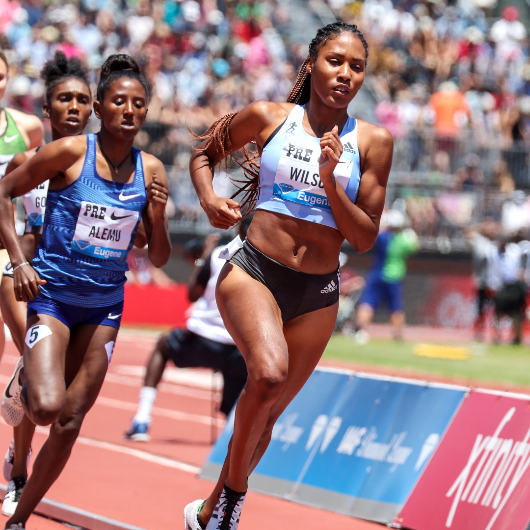 Workout of the Day:  4 x 600m + 4 x 300m