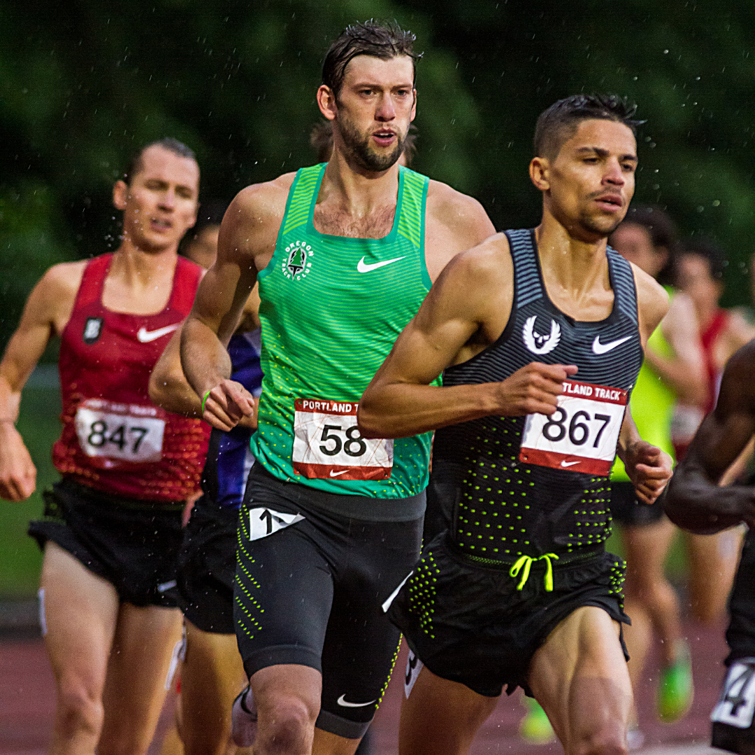 Workout of the Day: 3 x 150m,  3 x 800m,  3 x 150m