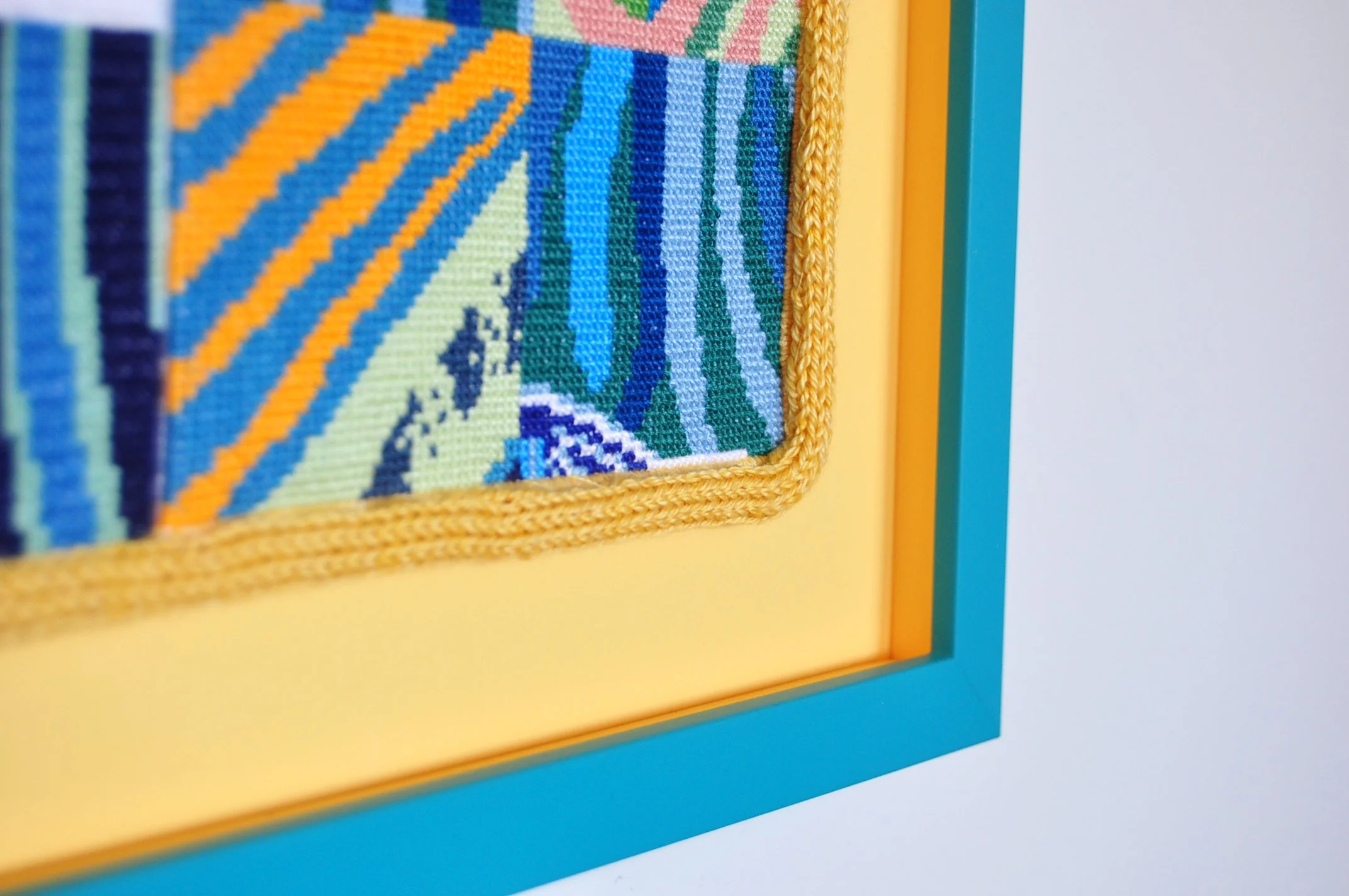 (Detail) Cross-Stitch Translation 1-9