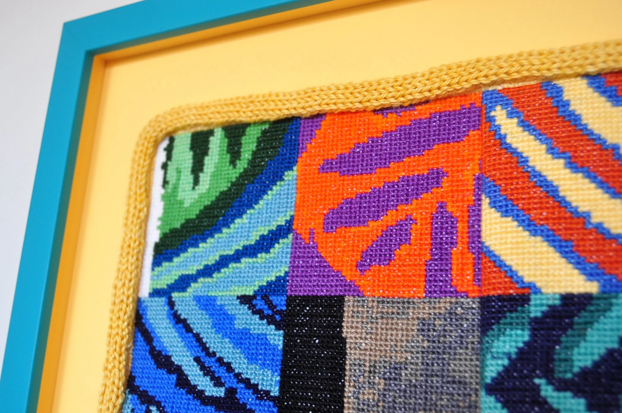 (Detail) Cross-Stitch Translation 1-9