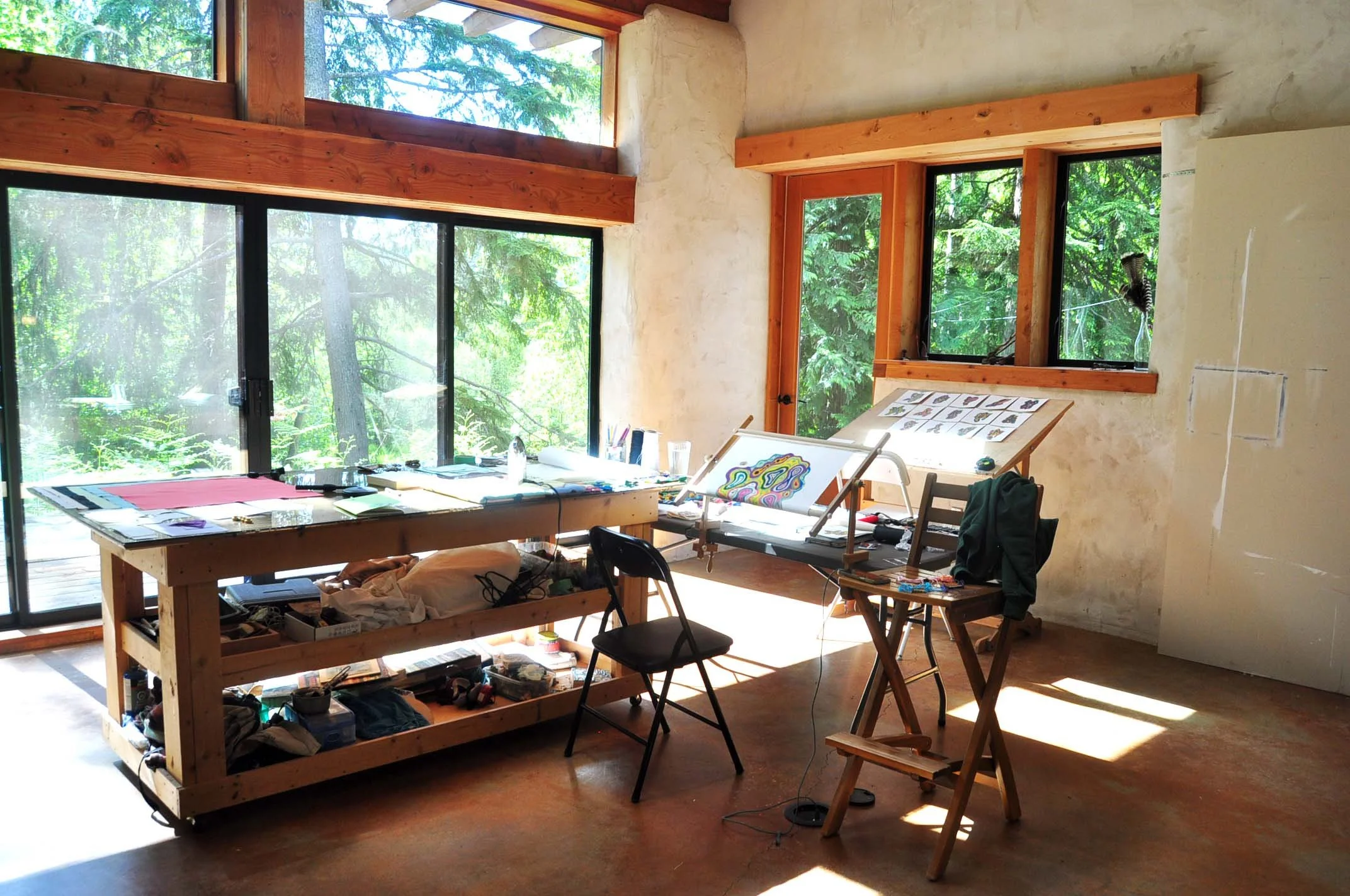 The studio