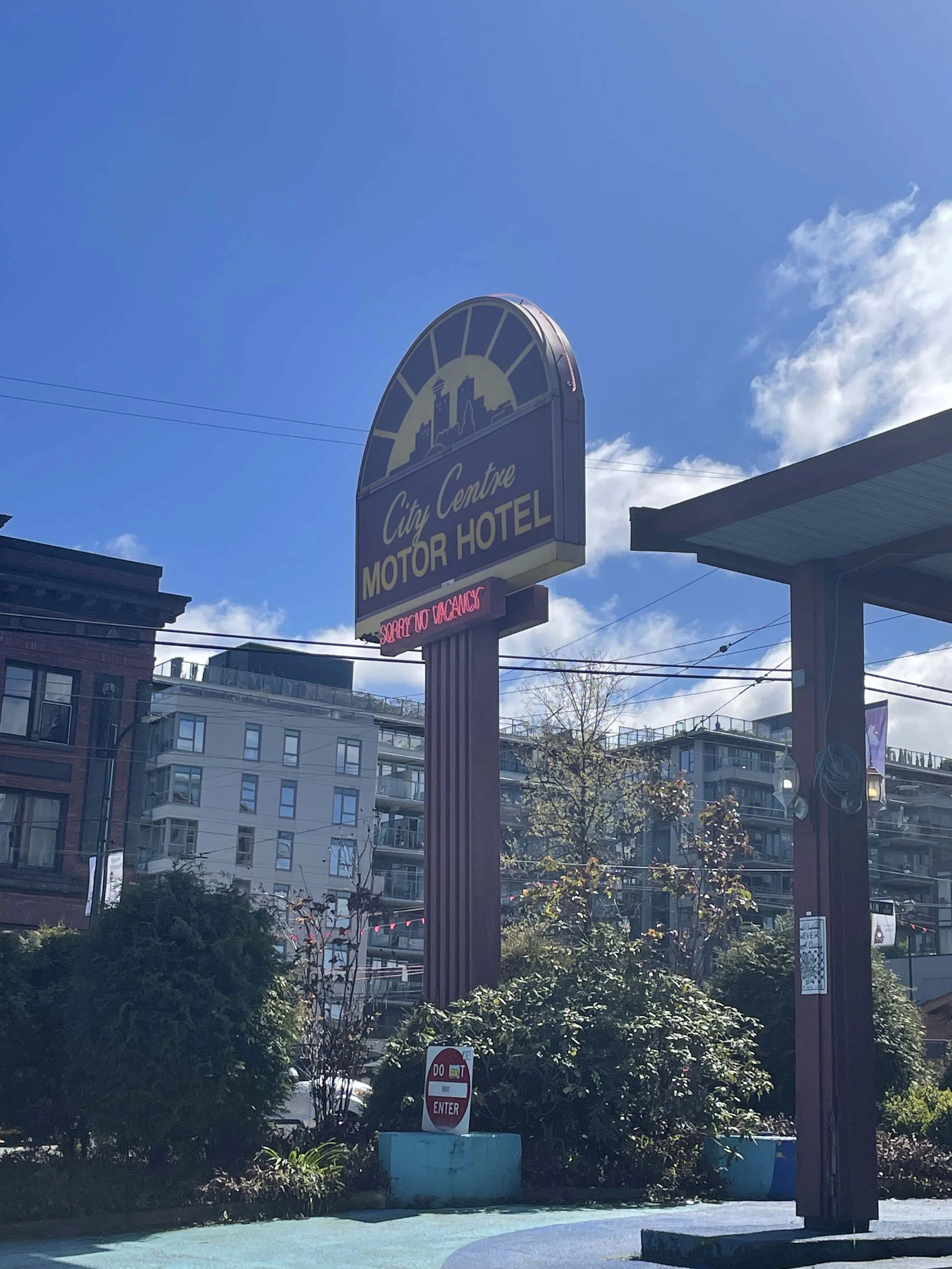 City Centre Motor Hotel Sign — Mallory Donen