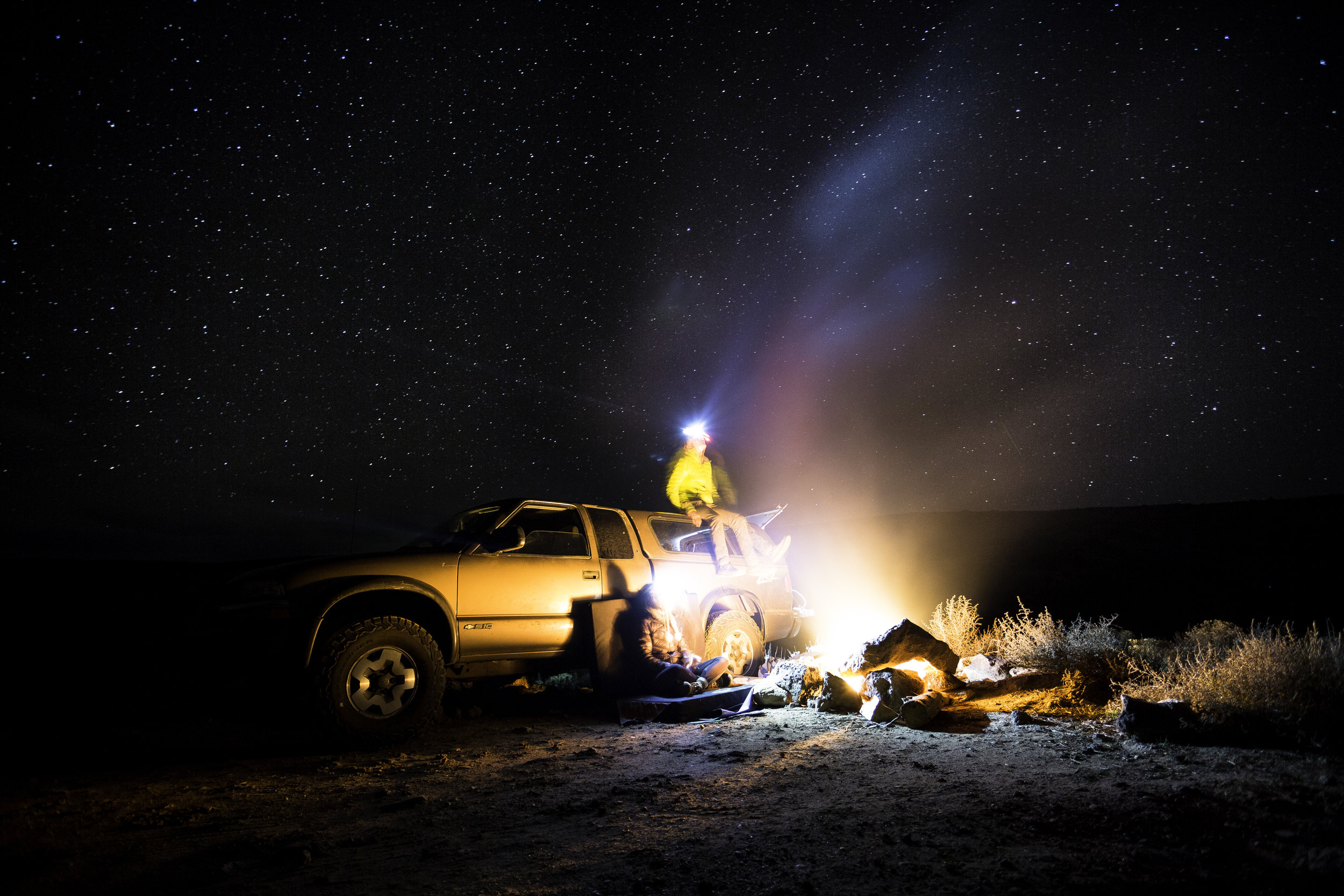 Beautiful night spent under the stars with my best friend.