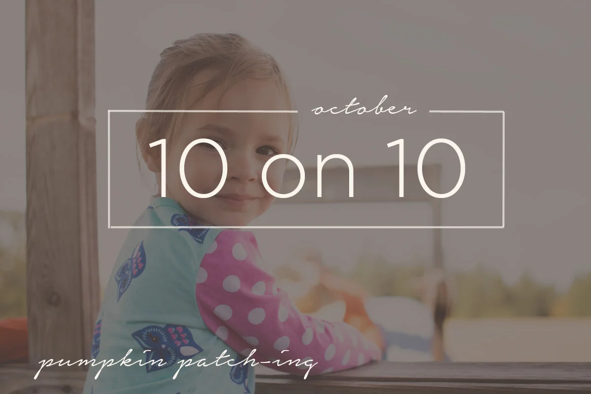 10 on 10 - October 2015