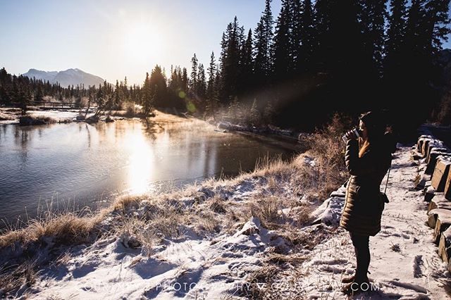 Last week I was up in Canmore, Alberta giving a talk to @reallifeconference about business finance (through my other business @creativehomeroom). My camera was mostly tucked away save for one morning when @feliciachangphoto and I walked to get some c