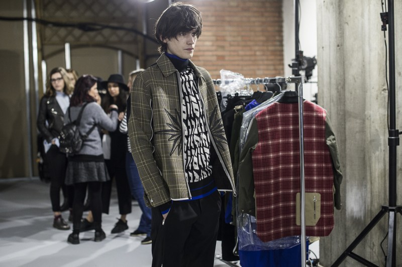 Tim Coppens, Pitti Uomo 91 backstage