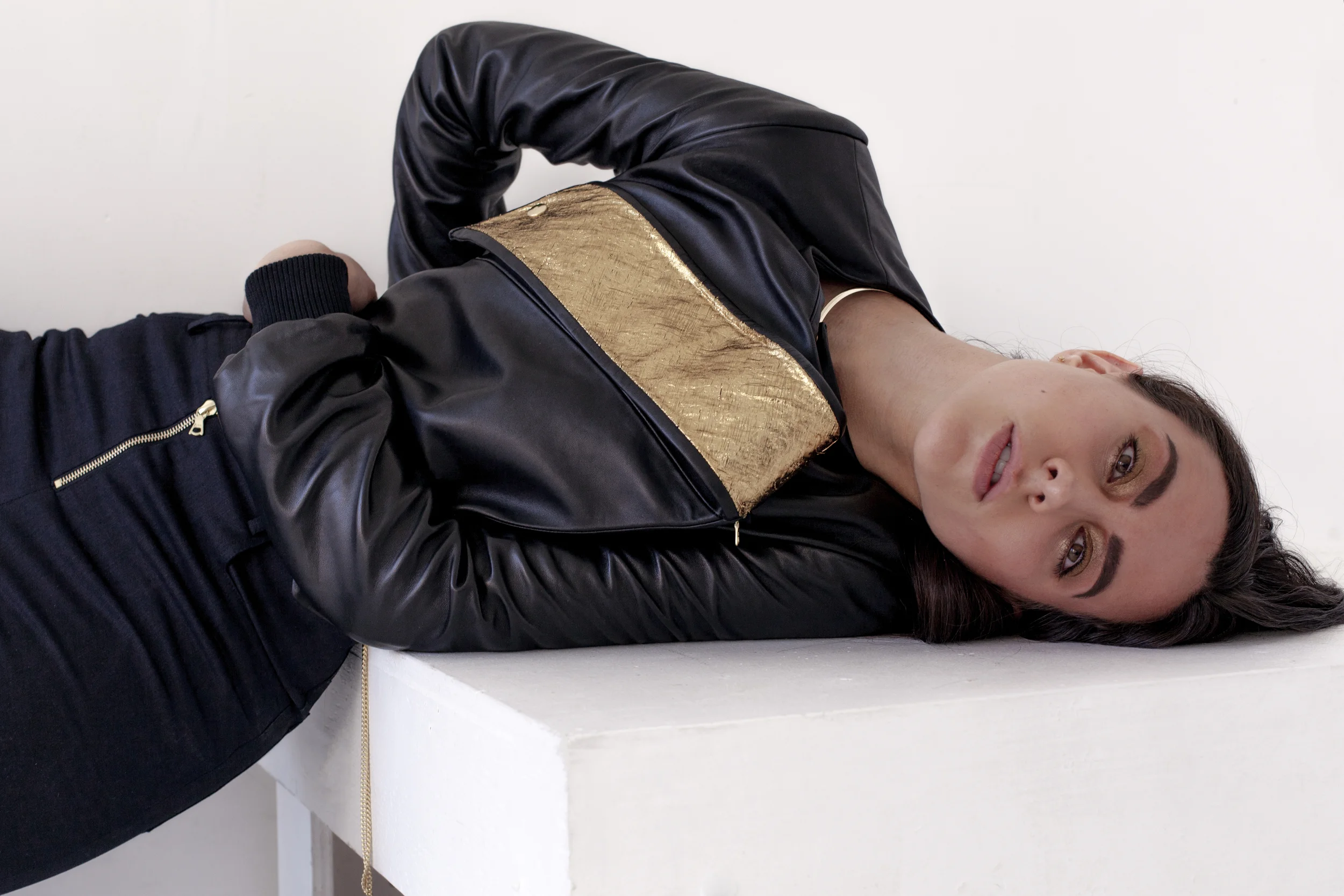 Photo By: Karen Sofia Colon Wearing: Patrick Rogers Makeup: Daniel Alvarez