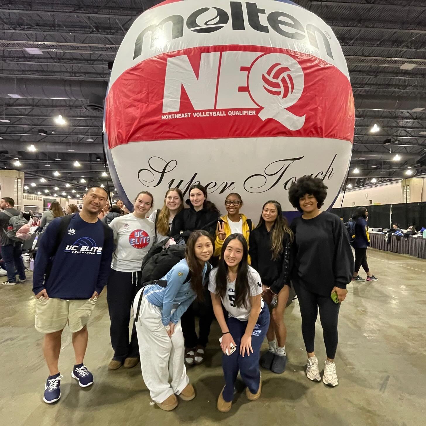Great job to 17 Vivian for competing at the 2024 NEQ this past weekend! #ucelitevbc #ucelite