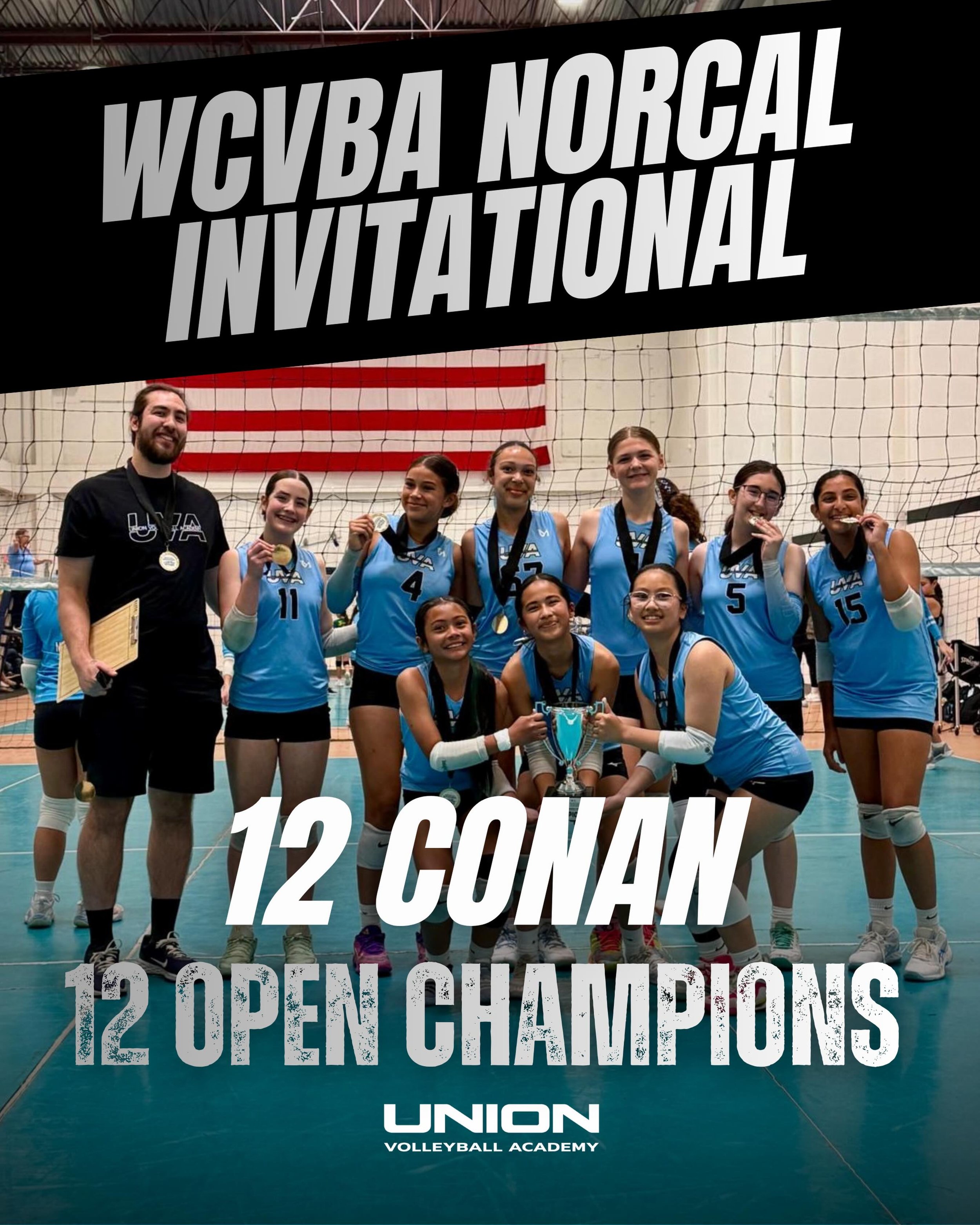 🏆 12 OPEN CHAMPIONS 🏆
&mdash;
Great job to 12 Conan for winning the 2026 WCVBA Invitational 12 Open Division! We are so proud of our young athletes for playing hard and representing UVA one final time this season! Way to finish off strong! GO UVA! 