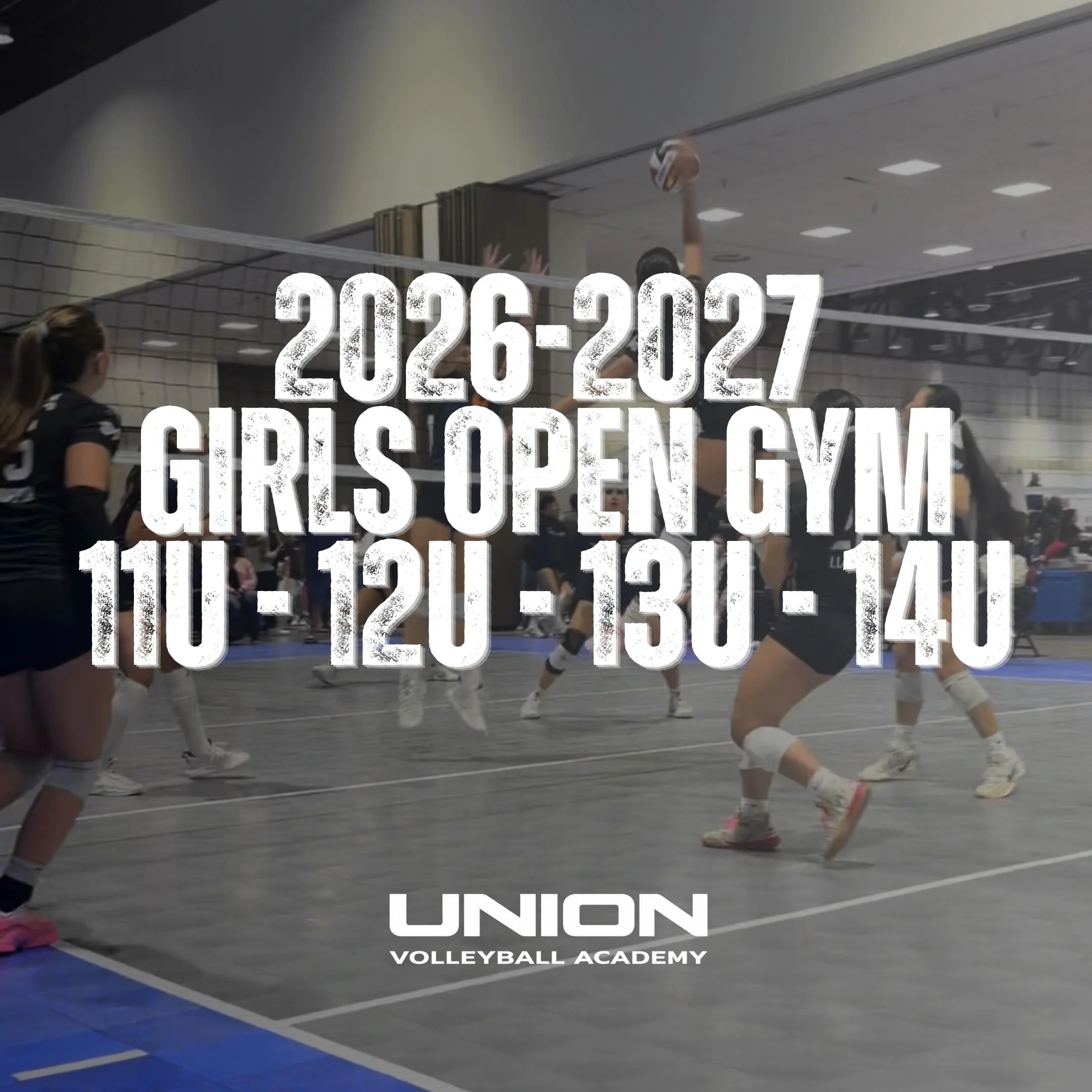 2026-2027 Girls 11U-14U Open Gym
&mdash;
3️⃣ SESSIONS AVAILABLE

Make sure to register to prepare for 2026 Fall Ball Evaluations! 

📧 programs.unionvolleyballacademy@gmail.com
🔗 unionvolleyballacademy.com/uva-open-gym

#unionvolleyballacademy #uva