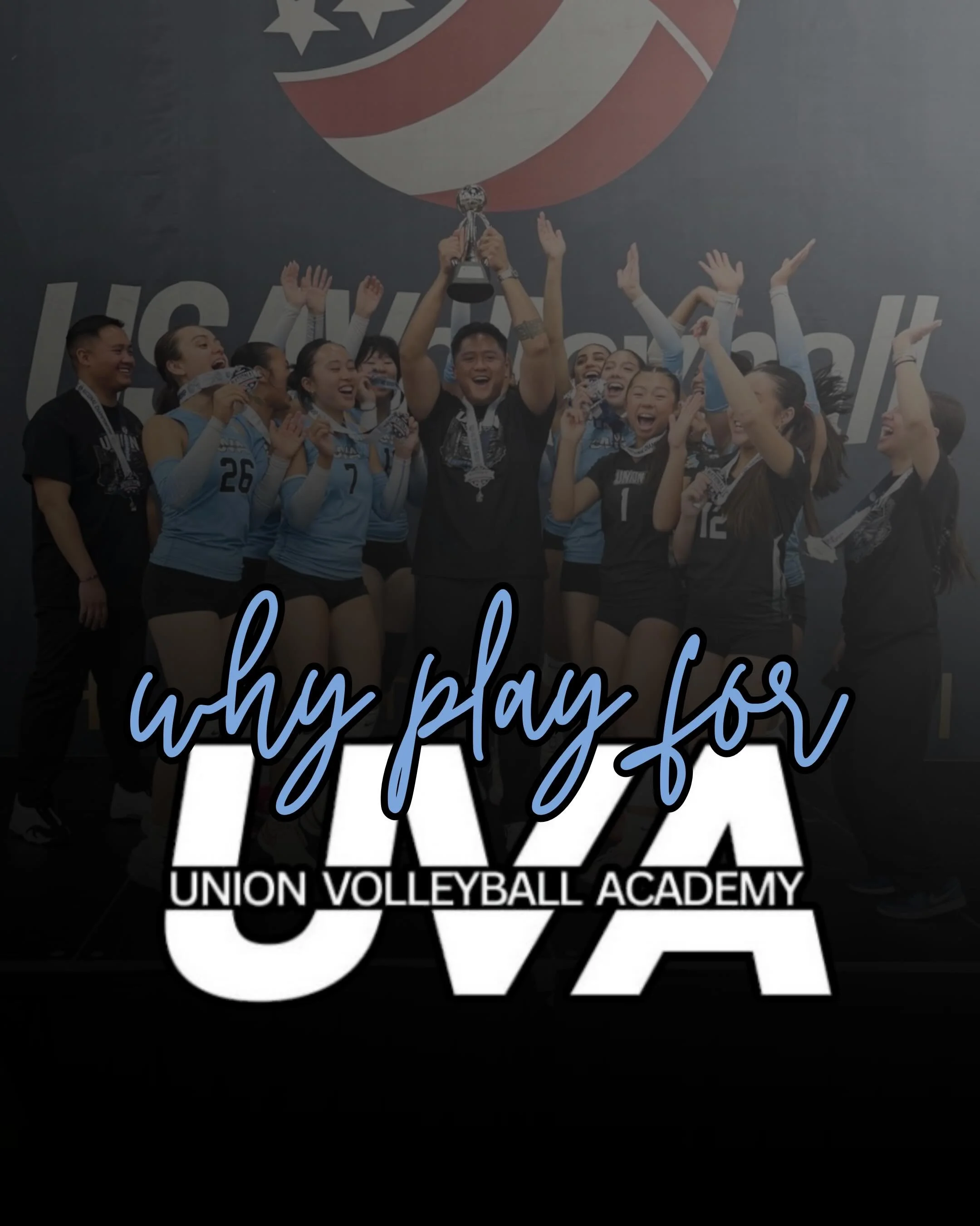 🏐 WHY PLAY FOR UVA ➡️➡️➡️

REGISTER FOR UPCOMING TRYOUTS, OPEN GYMS, AND CLINICS ON OUR WEBSITE OR USE THE LINK IN BIO! 

🔗 unionvolleyballacademy.com 

#unionvolleyballacademy #uva

CULTURE THAT DEVELOPS THE WHOLE ATHLETE

UVA is built around Comm