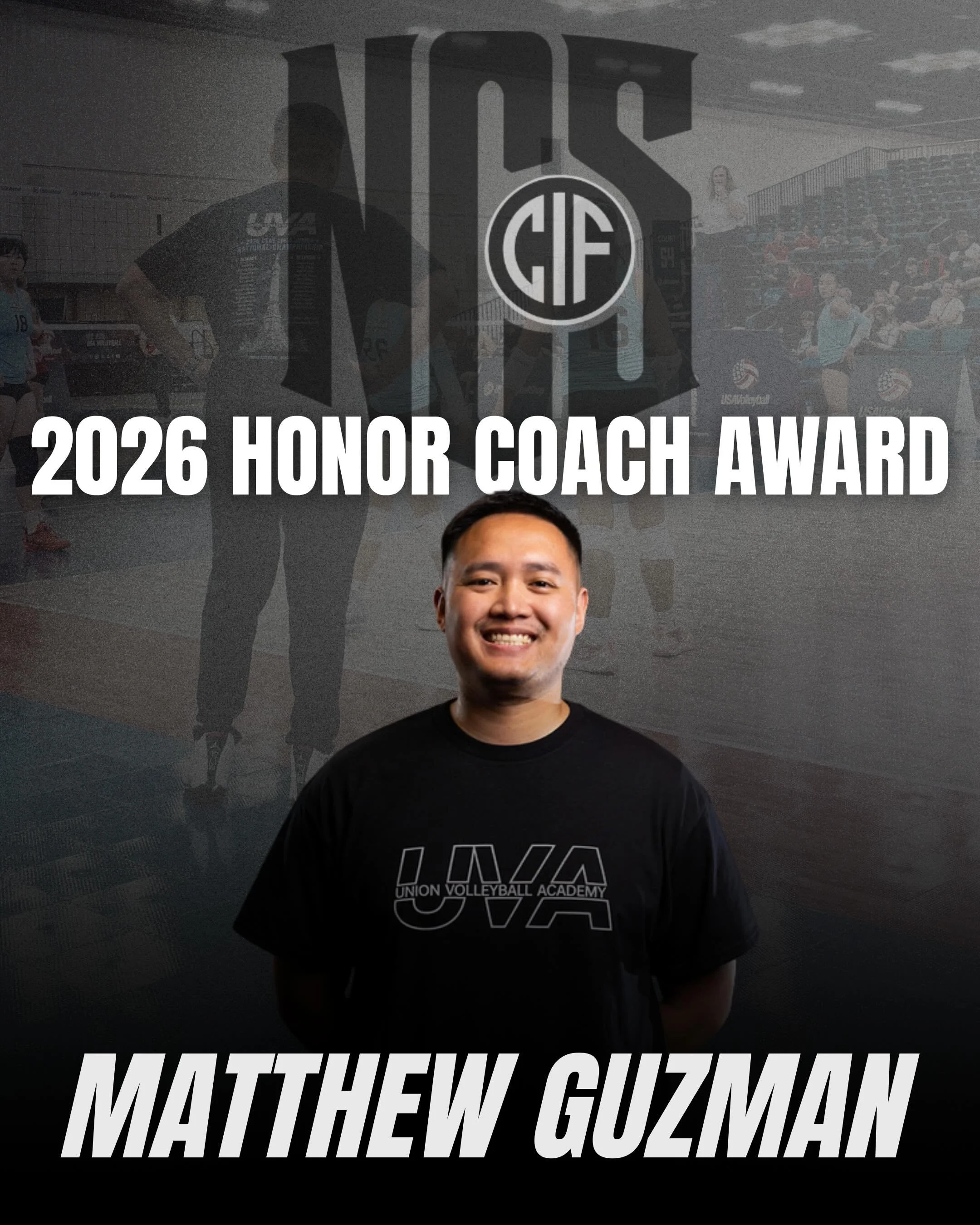 Congratulations to Coach Matt on receiving the 2026 NCS Honor Coach Award! 

Coach Matt becomes the first James Logan Girls Volleyball coach to receive this honor since volleyball legend Al Rodrigues in 1998! Al Rodrigues and Coach Matt are the only 