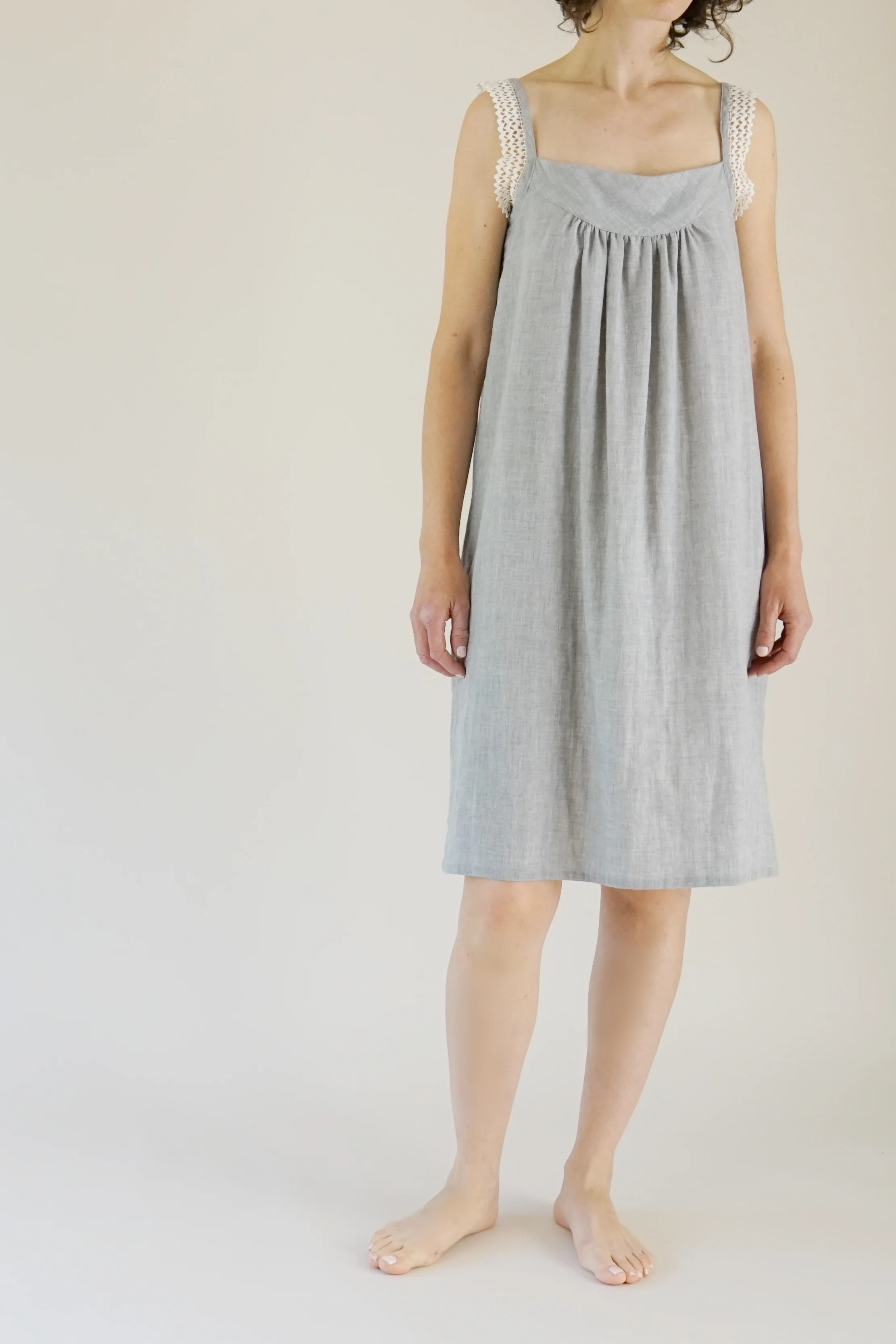 cotton gauze tank dress CMC Color Me Cotton Gauze Tank Dress Size Medium Black Sleeveless Layered NWT