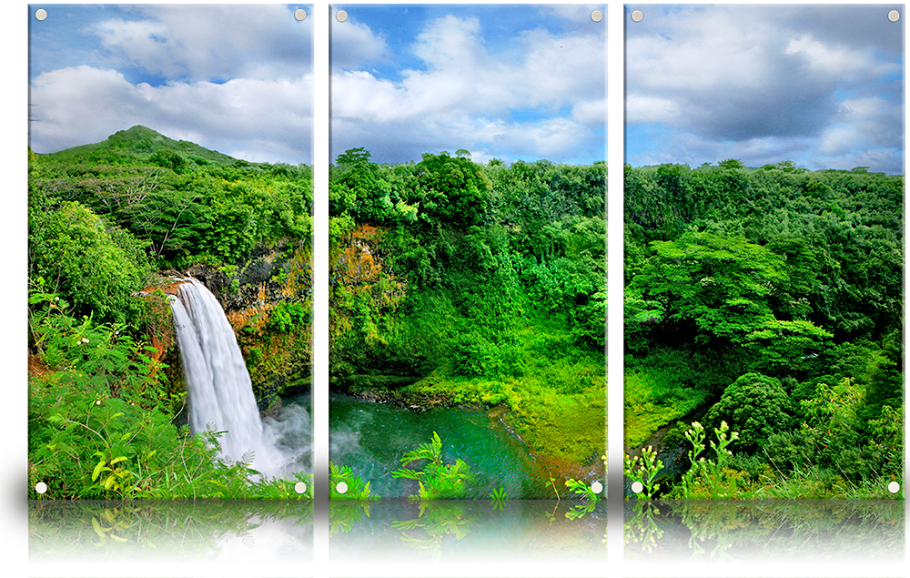 Acrylic Triptych Panel Art