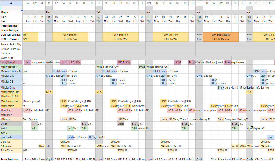 HBC Master Calendar 2026
