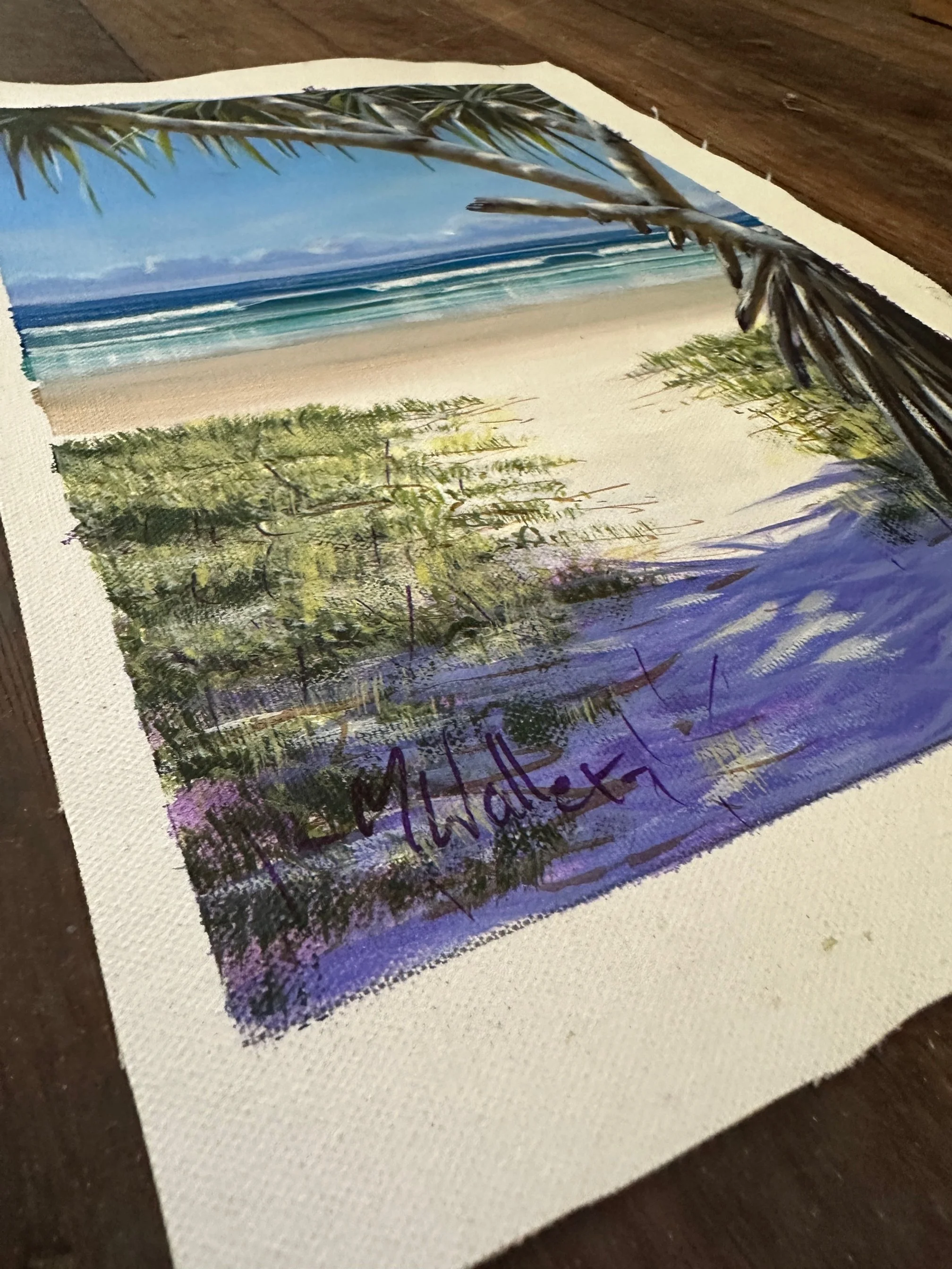 Pandanus and Beach Study III_.JPG