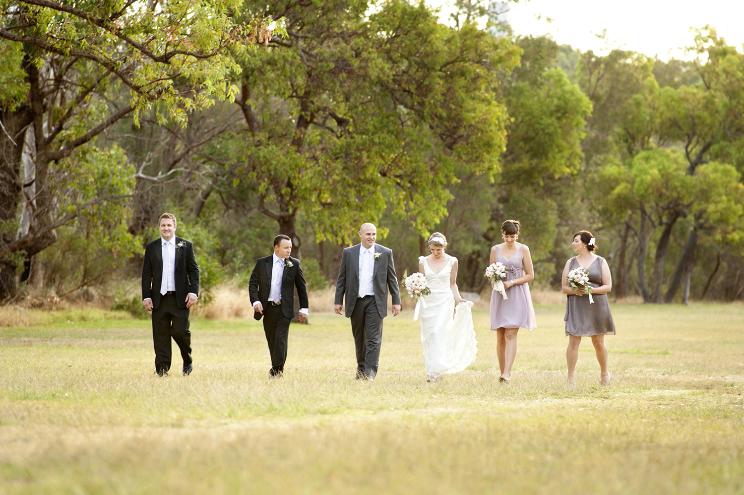 bridal party in kings park perth