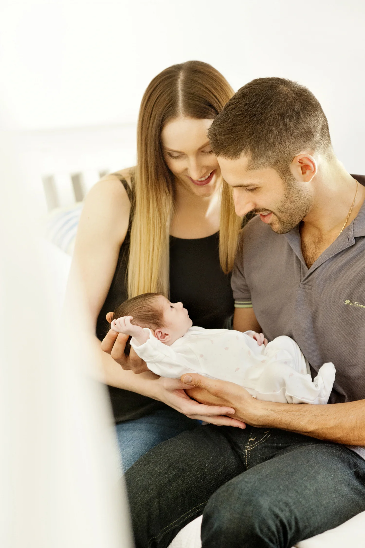relaxed newborn photography at home perth