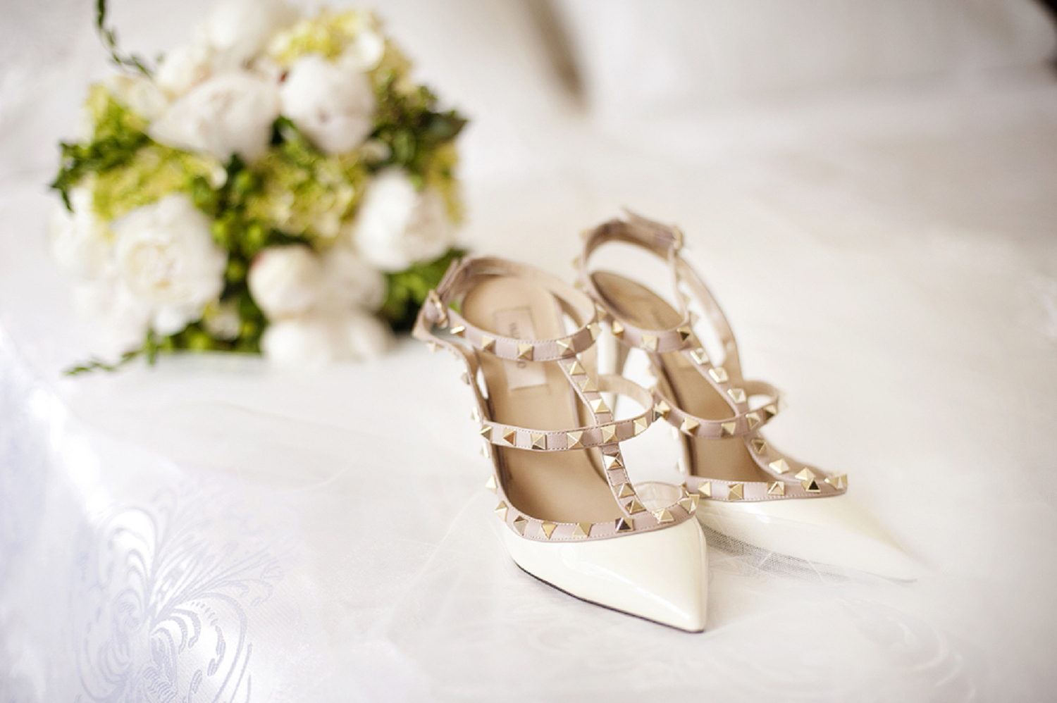 valentino studded wedding shoes
