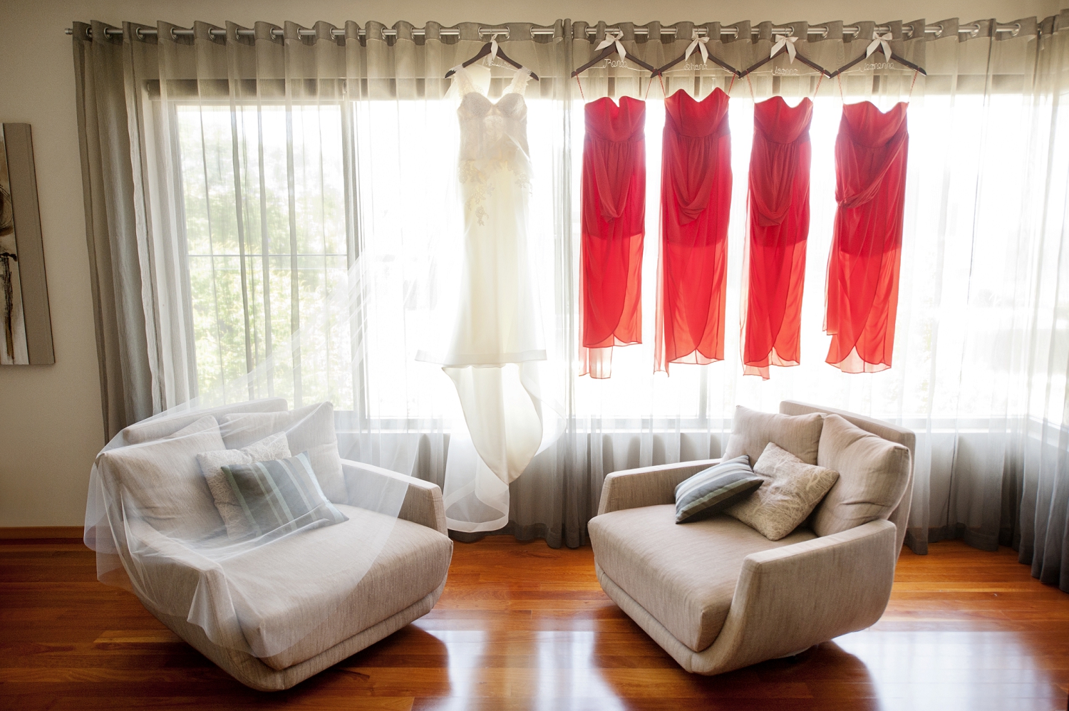 pallas couture wedding dress steph audino bridesmaids perth