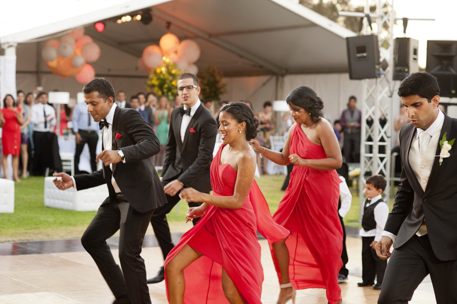 flash mob dance by bridal party perth