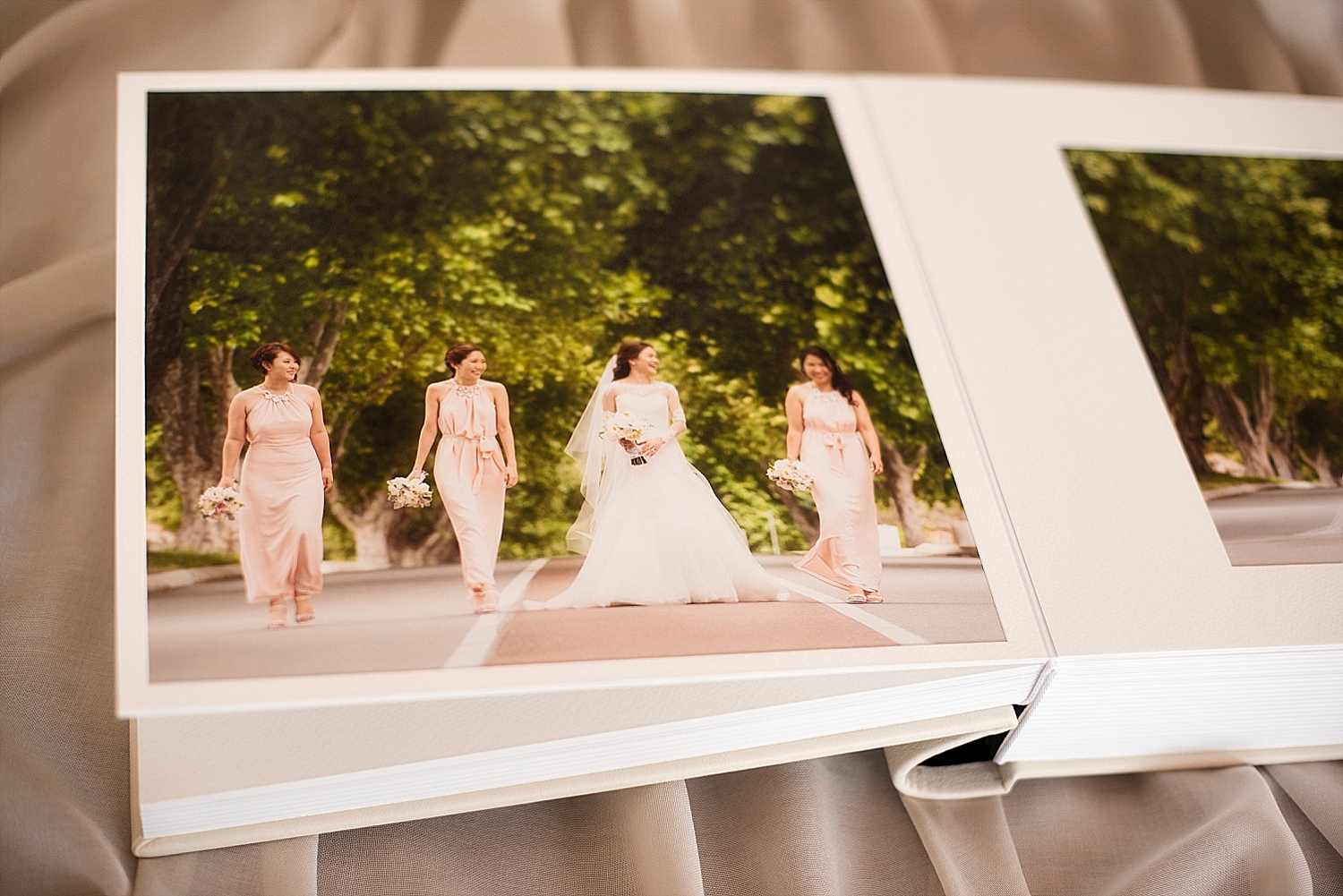 matted queensberry wedding album