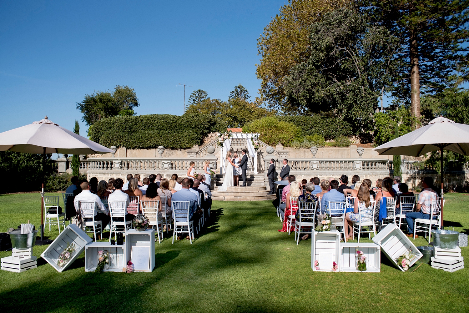 33_cottesloe civic centre wedding perth main lawn stairs.jpg