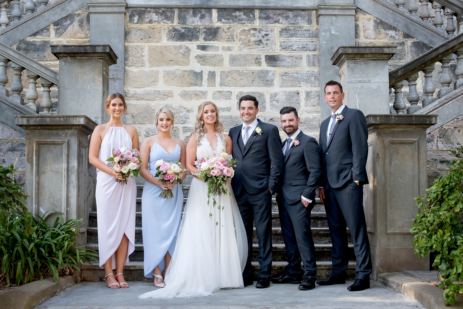 43_bridal party in hidden gardens cottesloe civic centre wedding perth.jpg