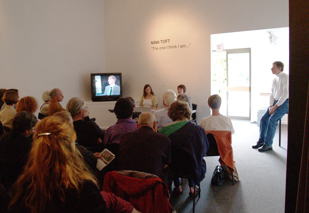  Artist talk at Presentation House Gallery, Vancouver, 2005 