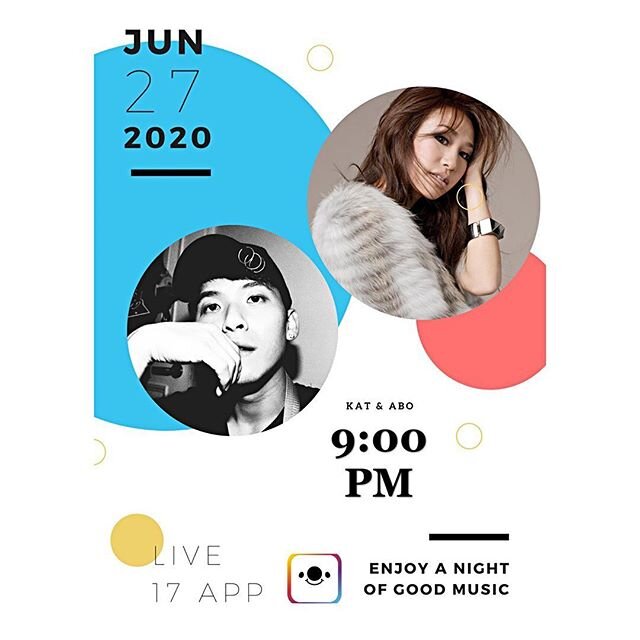 6月兩位新音樂主播
為你們帶來最美好的流行音樂之夜！
請多多支持！明天見💙✨ #吉吉 #abo阿寶 #六月新主播 #流行音樂
