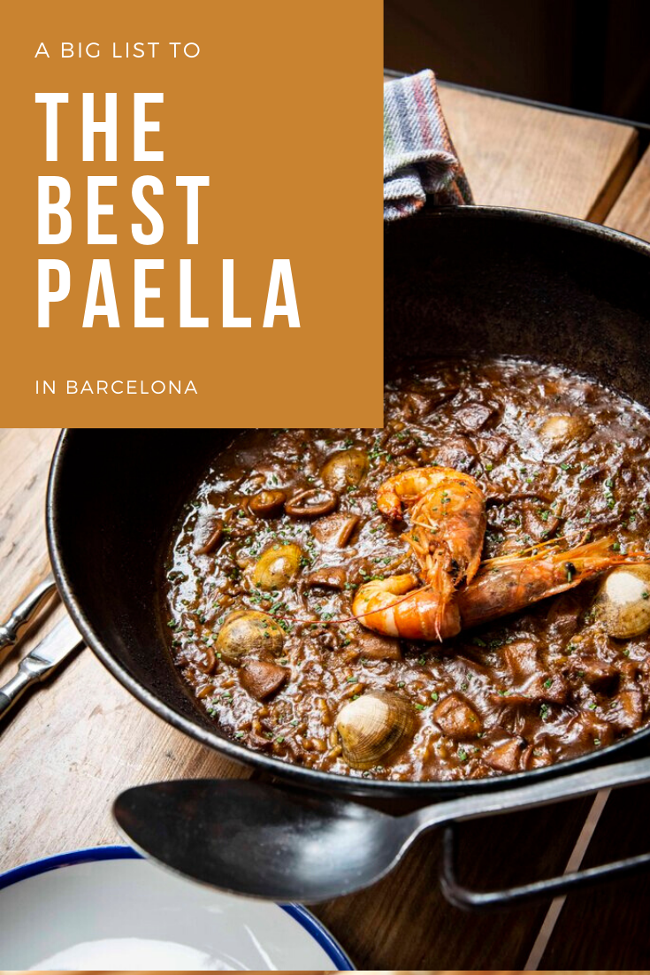 Guide to the Best Paella Restaurants in Barcelona UPDATED — BARCELONA FOOD EXPERIENCE