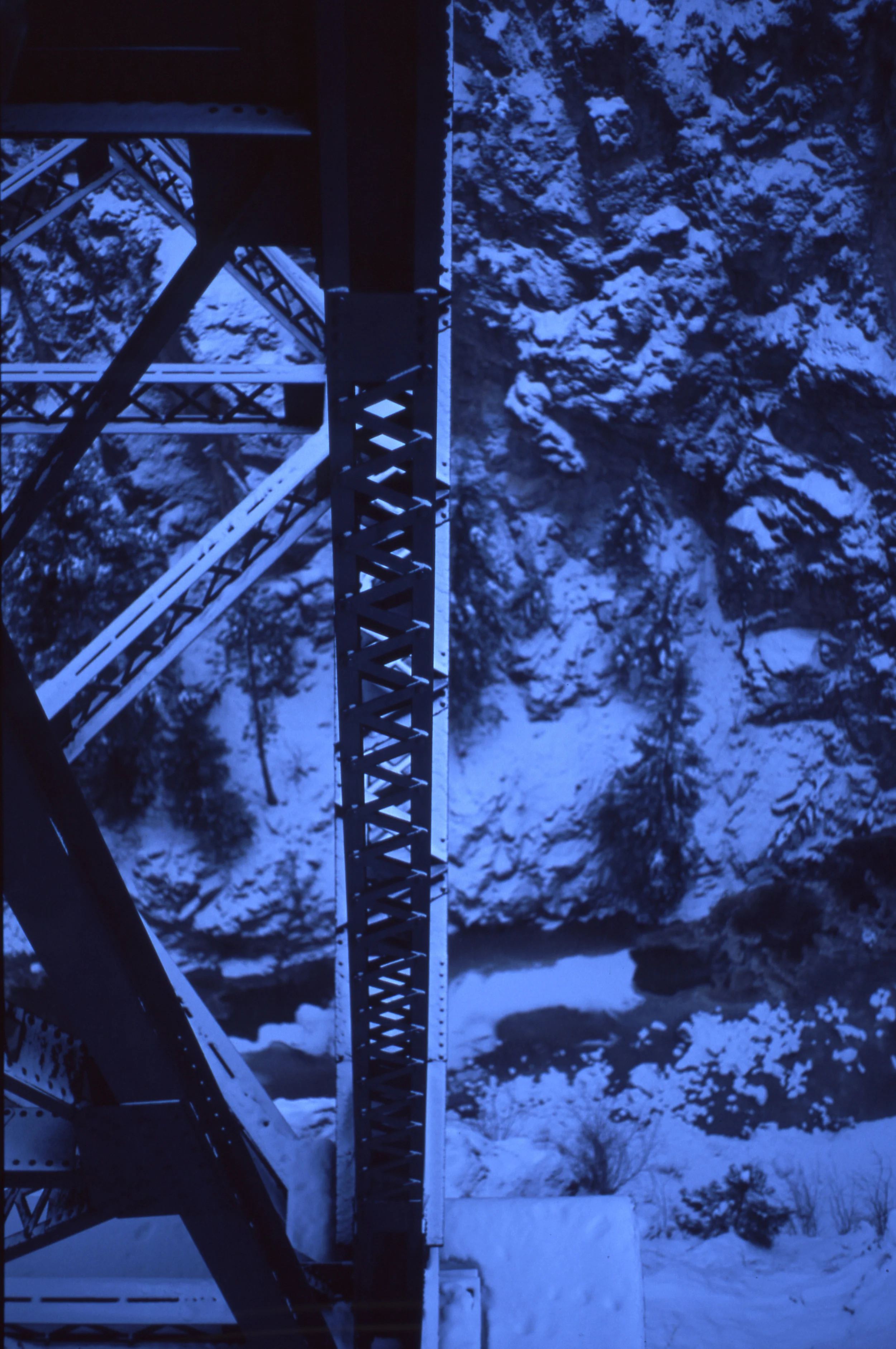 Stilts Stuck in Snow