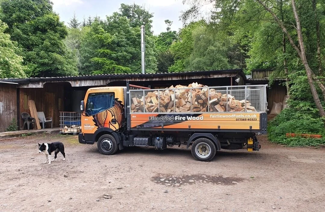 Fairlie Woodfuels Kiln dried hardwood & softwood, kindling, net bags